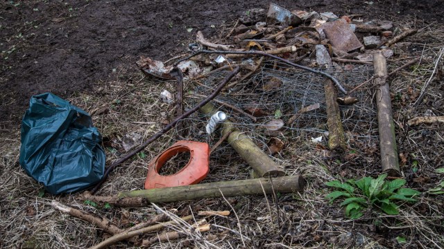 The detritus of decades